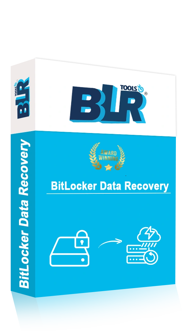 blr bitlocker data recovery software box