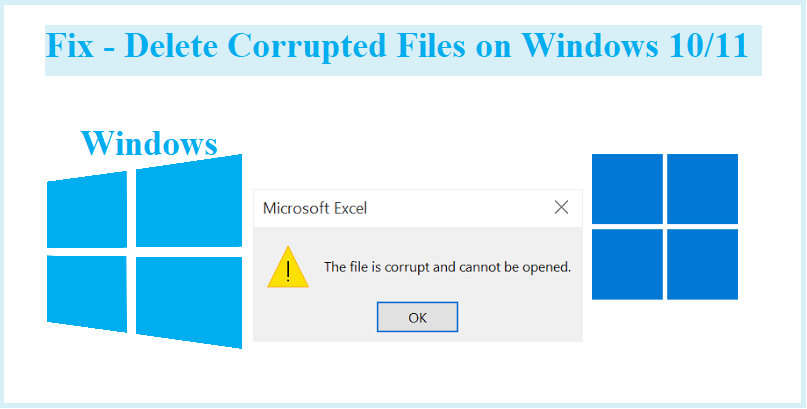 Solution to Delete Corrupt Files on Windows [Ultimate Guide]