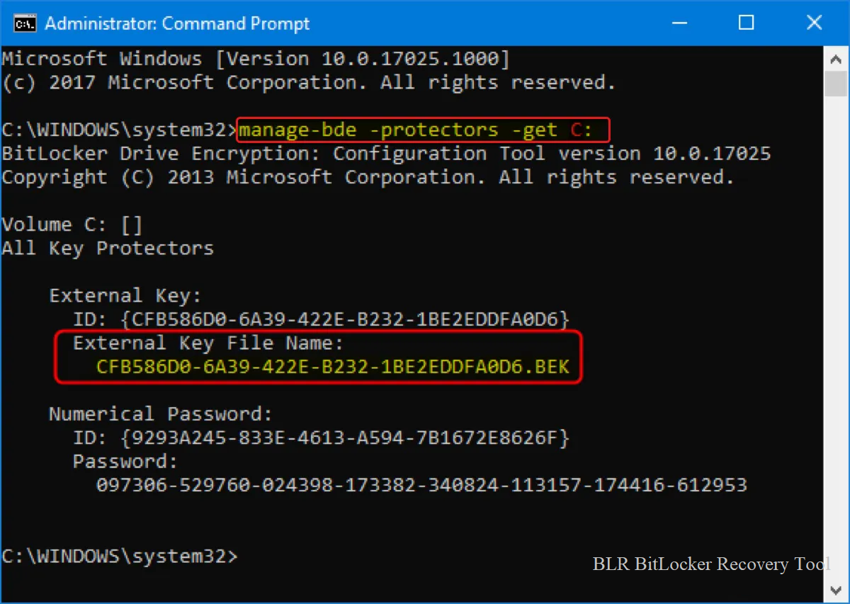 BitLocker Key Recovery Repair and Unlock Tool